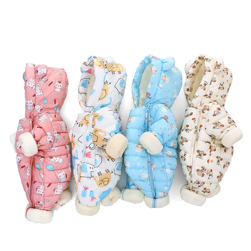 Kids Winter Jumpsuit Bodysuit Baby Rompers Snowsuit Parkas for Kids Girls Boys Newborn
