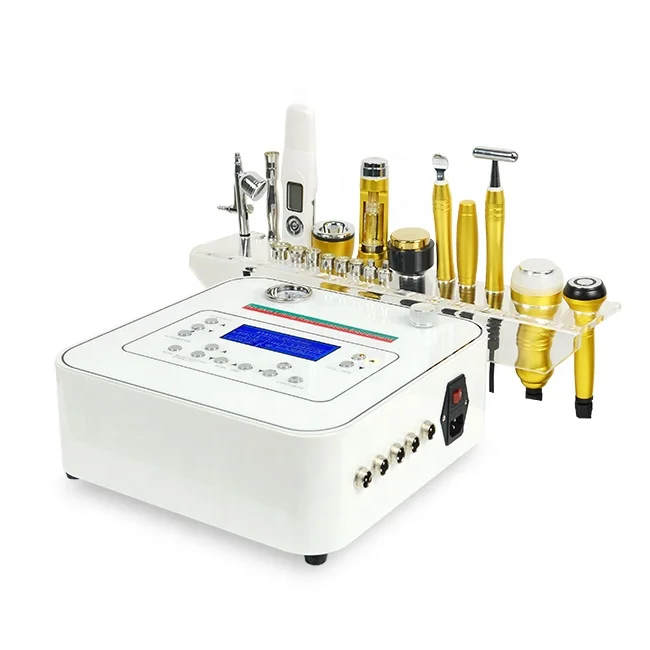 

10 in 1 electroporation mesotherapy microdermabrasion micro current diamond microcurrent multifunction machine