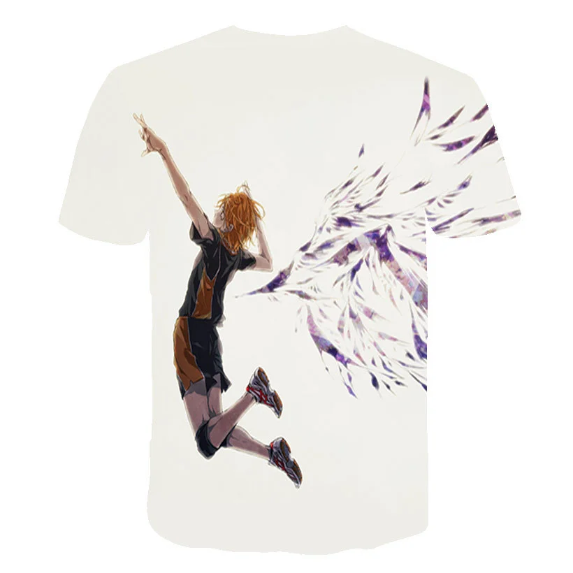 Haikyuu Volleyball Voleibol t shirt women summer anime top girl