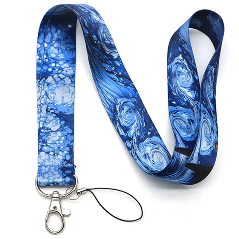 Ван Гог Талреп Бейдж ID Lanyards/мобильный телефон Веревка/ключ талреп шейный ремень аксессуары