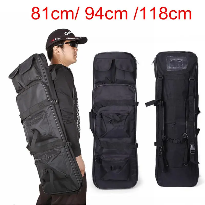 Nylon Rifle Gun Case Bag Tactical Military Hunting Carbine Airsoft Holster Accessories Protection Backpack | Спорт и развлечения