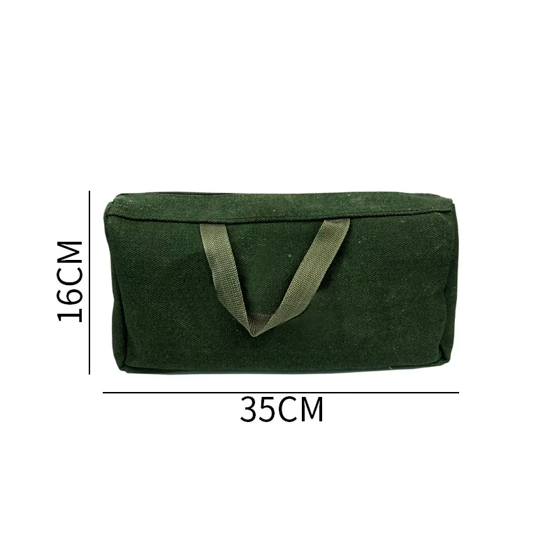 Oxford CanvasMultifunction Waterproof Hand Tool Storage Carry Bags Portable Pliers Metal Toolkit Parts Hardware Parts Organizer plumbers tool bag Tool Storage Items