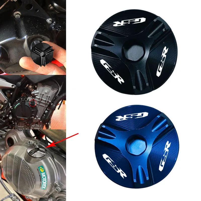 

Крышка Масляного наполнителя для SUZUKI GSR600 GSR750 GSR 600 750 1960-2016 аксессуары для мотоциклов Крышка Масляного стакана двигателя сливная пробка отстойная гайка