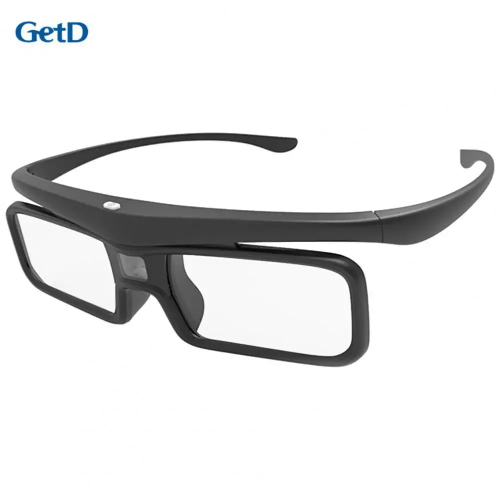 3D очки GetD GL1600 с высоким коэффициентом пропускания активный затвор черные