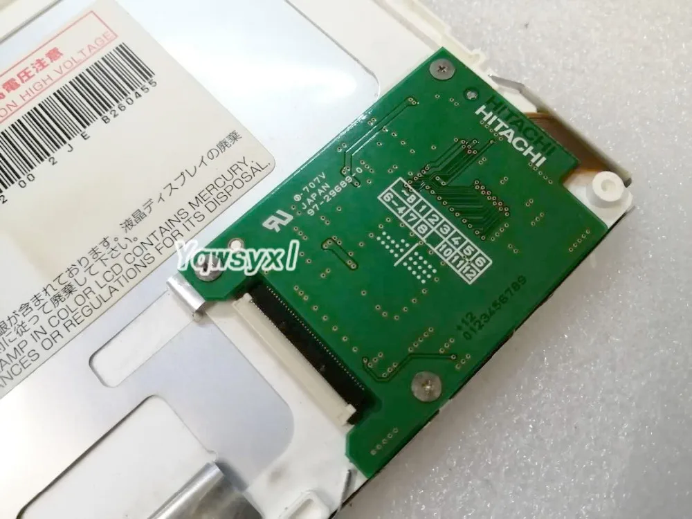 Original Polegada Painel Lcd para Hitachi Display Lcd Tx18d16vm1cab 800x480 - Imagem 4