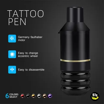 

2020 Newst Germany Faulhaber Motor Rotary Tattoo Machine Short Pen DC Connection For Tattoo Liner Shader