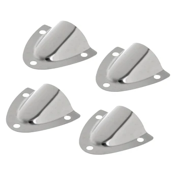 

4pcs Boat Clam Shell Vent Stainless Steel Polished Electrical Vent Outlet