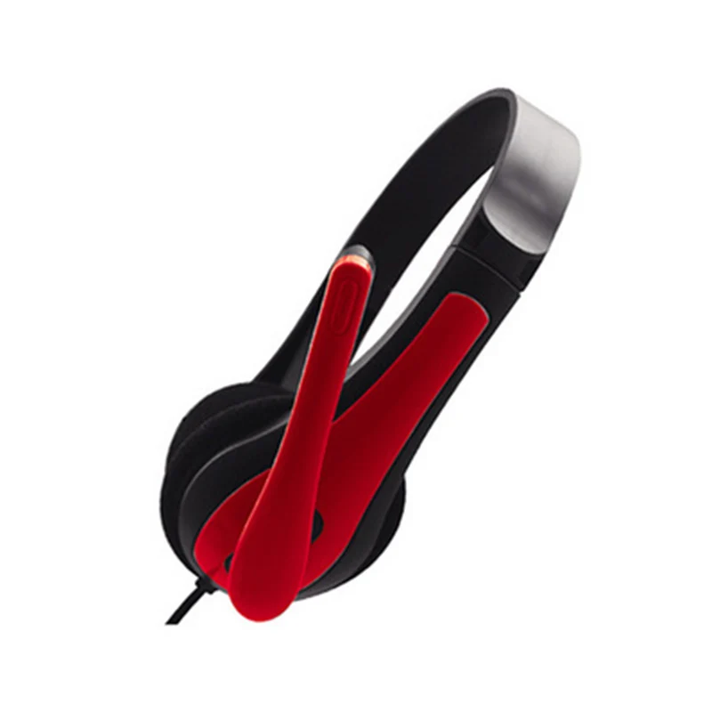 3 Colors Gaming Headphones With Microphones Wired Headset Stereo Type Fashion Music Computer Gamers Headphone For Smart Phone