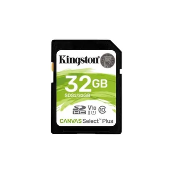 

Game Memory card SD 32 GB CL10 Kingston Canvas Select Plus-flashlight memory Card-32 GB-video Class V10 / UHS-I U1/