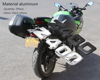 

Motorcycle Stickers Aluminum 3D Decorated Decals For Kawasaki Z400 Z 400 z400 logo