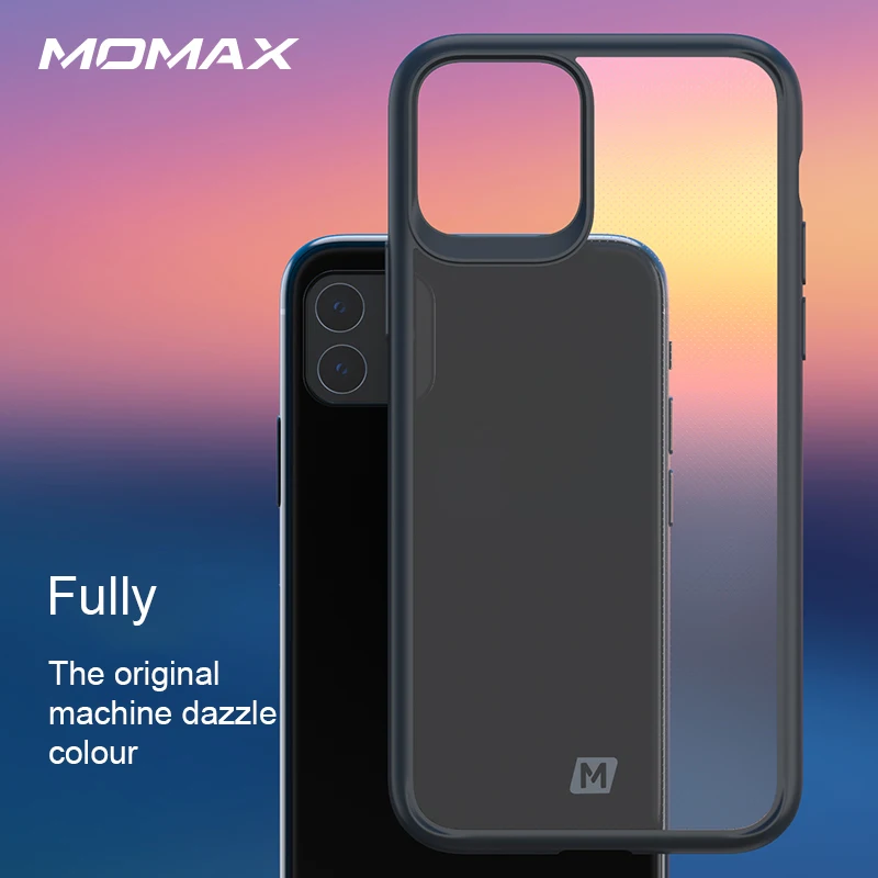 MOMAX ios phone-2019 динамический чехол для нового Phone 11 pro Max тонкий до 1 мм беспроводной