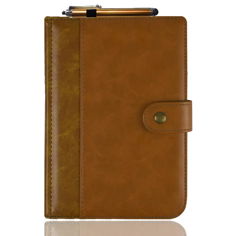 Afesar Case Fits 7.8'' Pocketbook 740 InkPad 3 PB740 E-books Portable PU Leather Cover + Protective film + stylus pen