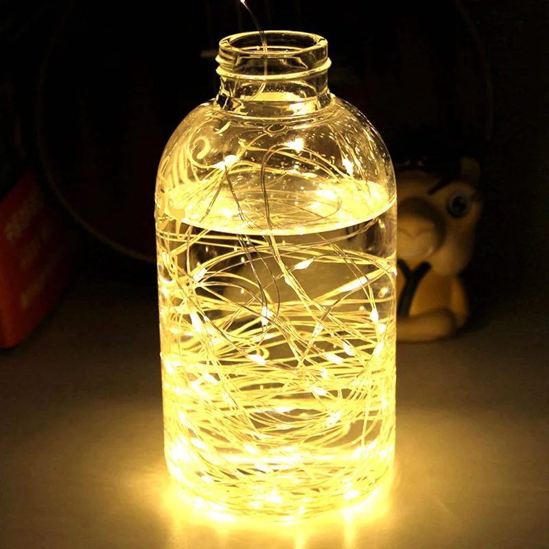 Светодиодный светильник на медной проволоке s 1 10 м ночной Светильник для - Фото №1
