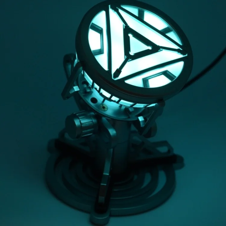 

Wolf Anime Heap Heart Reactor Tony Chest Lamp Iron Man 3 Iron Man Garage Kit Model