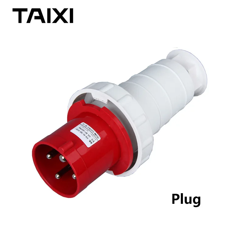 IP67 380 V-415 V трехфазный 4P водонепроницаемый разъем Европейский стандарт 400V открытый контейнер-холодильник