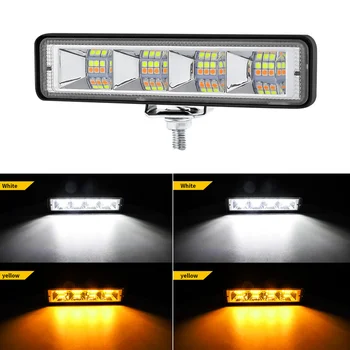 

Modified 72W 14 Led Light Bar Offroad Spot Work Lights Strobe Flash Working Led Lamps For Off-road Truck Boat SUV Car 12V 24V