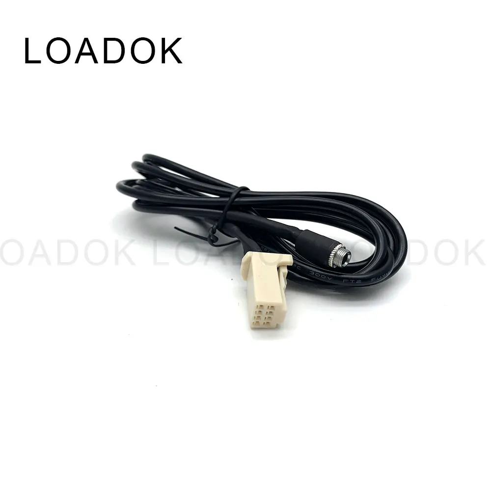 

Car AUX Adapter Audio Cable 8 Pin Plug for Suzuki SX4 swiftlet Vitra jimni 3.5mm AV aux connector 150cm