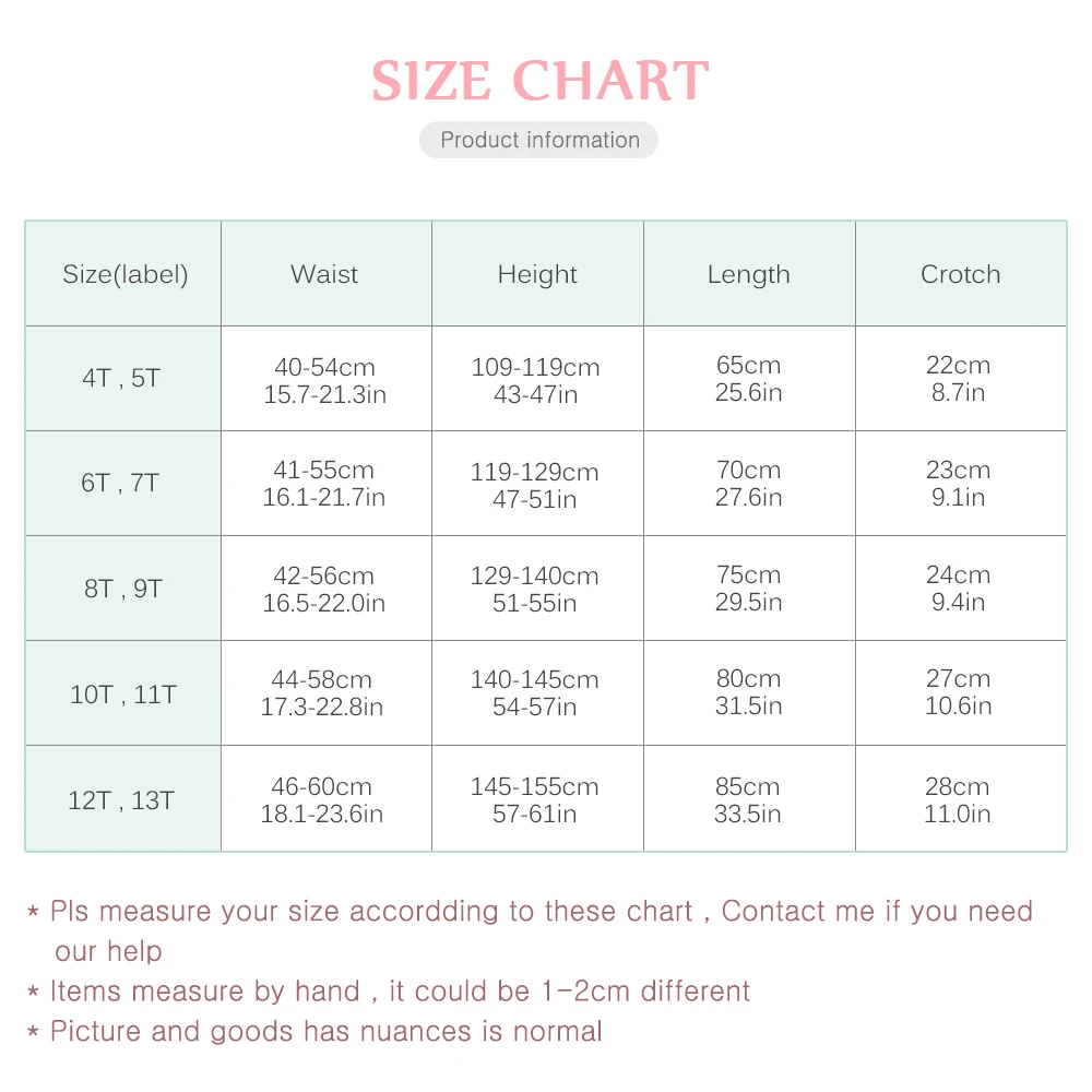 Girls pants SLAIXIU Print Flower Skinny Children Leggings For 4-12 Years Girl clothes Soft Girls leggings Pencil pants Cotton Kids trousers