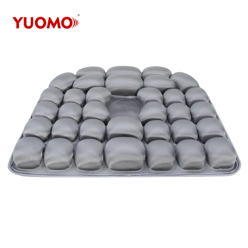 Massage Seat Cushion Air Decompression Pads Hemorrhoids Lumbar Mat Can Add Water For Chair Car Wheelchair With Cooling Fiber