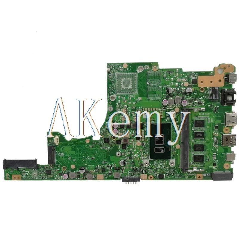  Akemy X405UA For ASUS X405U X405UN X405UR X405URR X405URP X405UQ X405UF Laotop Mainboard X405UA Mot
