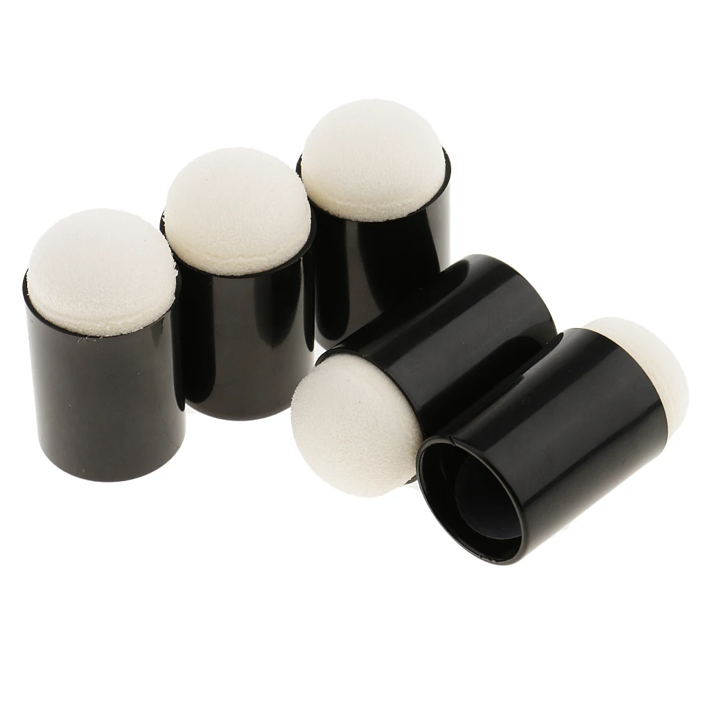 5 Piece Finger Foam Sponge Daubers for Painting Drawing Ink Crafts Chalk Tools