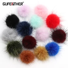 GUFEATHER L201, кисточки, меховая кисточка, ручная работа, Аксессуары для украшений, изготовление ювелирных изделий, diy серьги, ювелирные аксессуары, 10 шт./партия