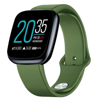 

2019 New Zeblaze Crystal 3 Smartwatch Large Display Heart Rate Call Reminder Message Push Alarm Clock Sleep Monitor Smart Watch
