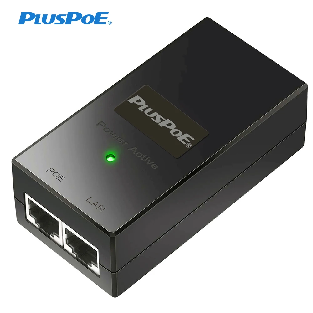 Switch Power Adapter 48V 24V 24W Poe 100Mbps 802.3af supply Injector for Ubiquiti CCTV Security IP Camera Phone access | Обустройство