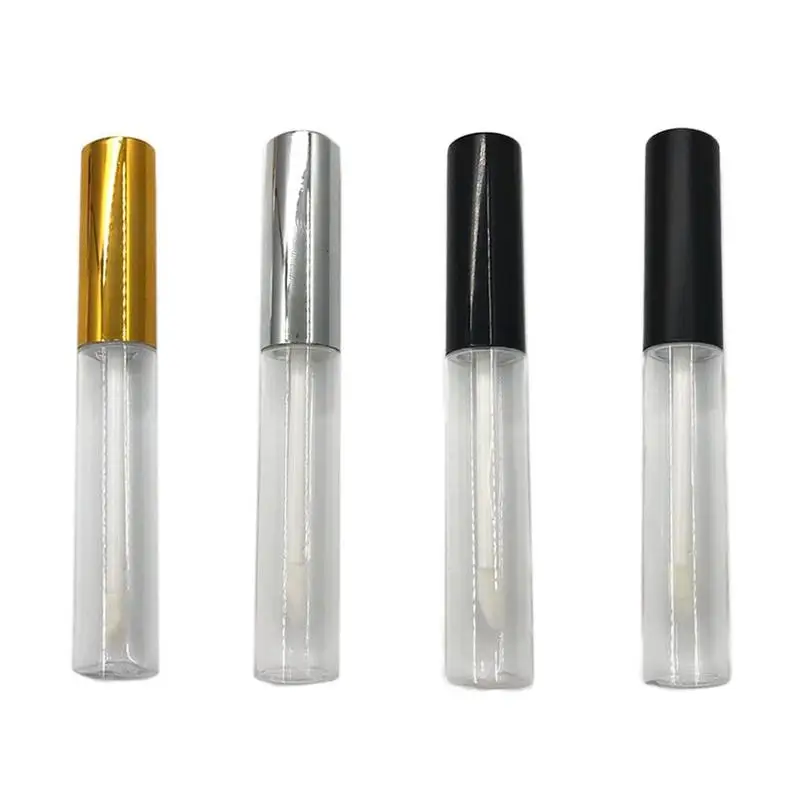 

10ml Lip Gloss Tube Refillable Empty Tube Bottle Container Plastic Clear Lip Balm Makeup Containers Tools