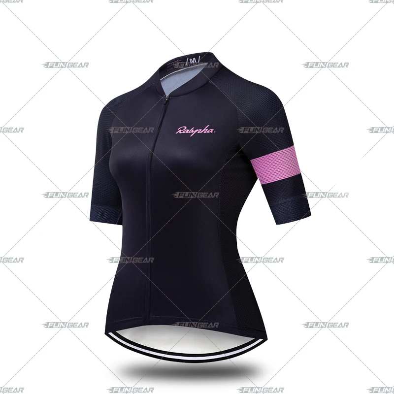 Cycling Jerseys Женская велосипедная футболка с коротким рукавом, одежда для велоспорта, одежда для велоспорта, летняя однотонная одежда для девушек, дышащая быстросохнущая одежда - Цвет: Cycling Jerseys