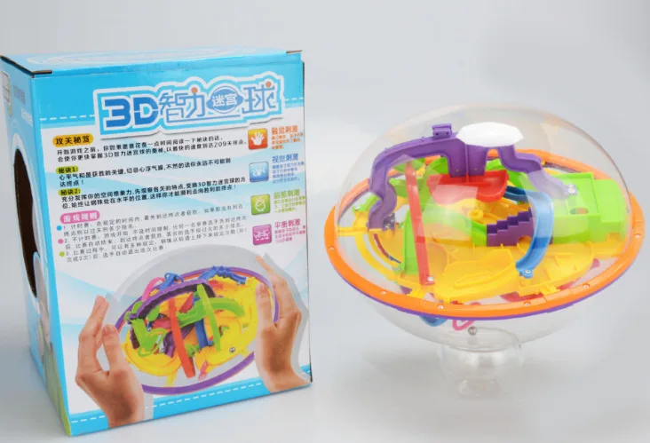 Интеллектуальный лабиринт 3D камера трёхмерный лабиринт 209 от Perplexus Challenge Puzzle Toy 81-01