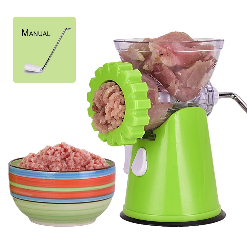 

Household Multifunction manual Meat Grinder blender mixer Quality Stainless Blade Home Cooking Machine Mincer Sausage Machine