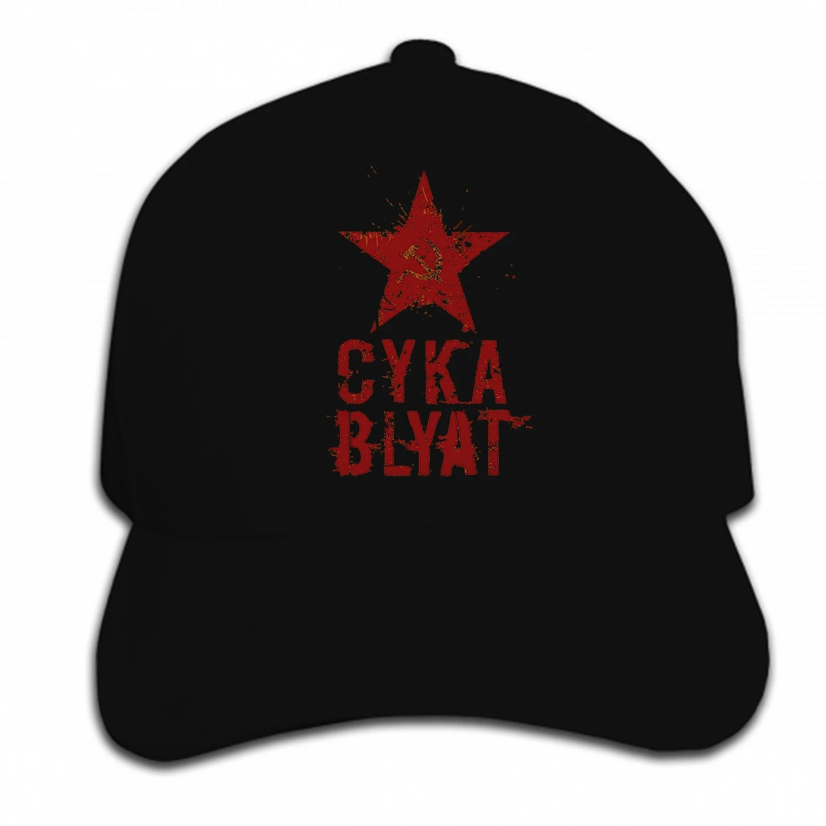  Print Custom Baseball Cap Casual Printing New CYKA BLYA District Unisex CS Steam Russian Gamer Meme