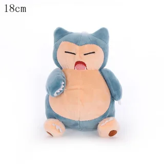 Snorlax 18cm Takara Tomy Пикачу Бульбазавр Squirtle Charmander мягкая игрушка Покемон хобби кукла аниме-атрибутика, плюшевые игрушки, детские подарки - Цвет: Snorlax 18cm