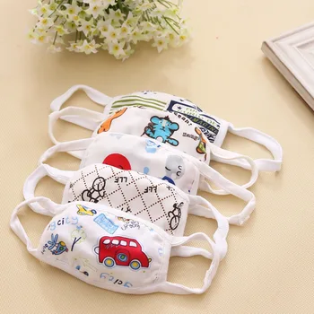 

5pcs Baby Protective Mask Children Face Mask Kids Cotton Baby Boy Girls Mouth Masks