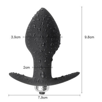 Vibrator Anal Butt Plug Dildo Vibrator Prostate Vaginal Massager Clitoral Stimulation Erotic Sex Toys For Women Men Sex Shop 6