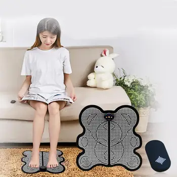 

USB Charging Physiotherapy Foot Massager Leg Thin Legs Remote Control Vibration Rolling Massager Foot Pad