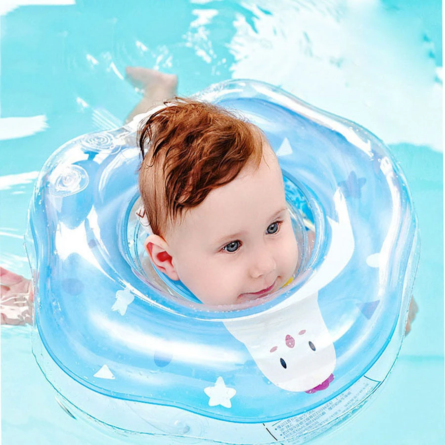 Bouee De Piscine Pour Bebe De 0 A 12 Mois Accessoire Pour Anneau De Cou De Nouveau Ne Entraineur De Natation Bouee De Piscine Gonflable Aliexpress Mere Et Enfant
