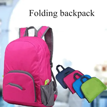 

Folding Backpack Outdoor Waterproof Storage Outdoor Oxford Cloth Mountaineering Sports Backpack For Men Women