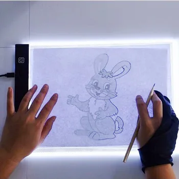 

Manufacturers Customizable LED Smart Ultra-Thin tou xie tai Magnetic Anime Sketch Copy Table Shining Drawing Board