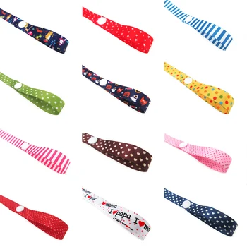 

Baby Teether Pacifier Clip Chain Polyester Starry sky Clip Pacifier Holder Braided Clip Nipple Holder Soother Chain Infants Toys