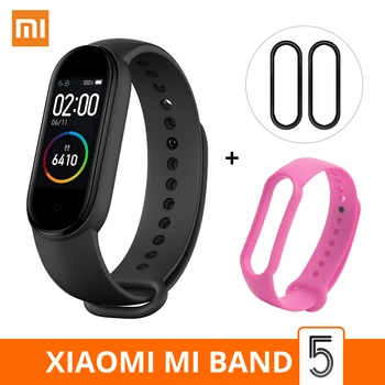 

Xiaomi Mi Band 5 Smart Bracelet Waterproof Miband 5 Smartband MOLED Screen Fitness Traker Bluetooth Sport Smart Band