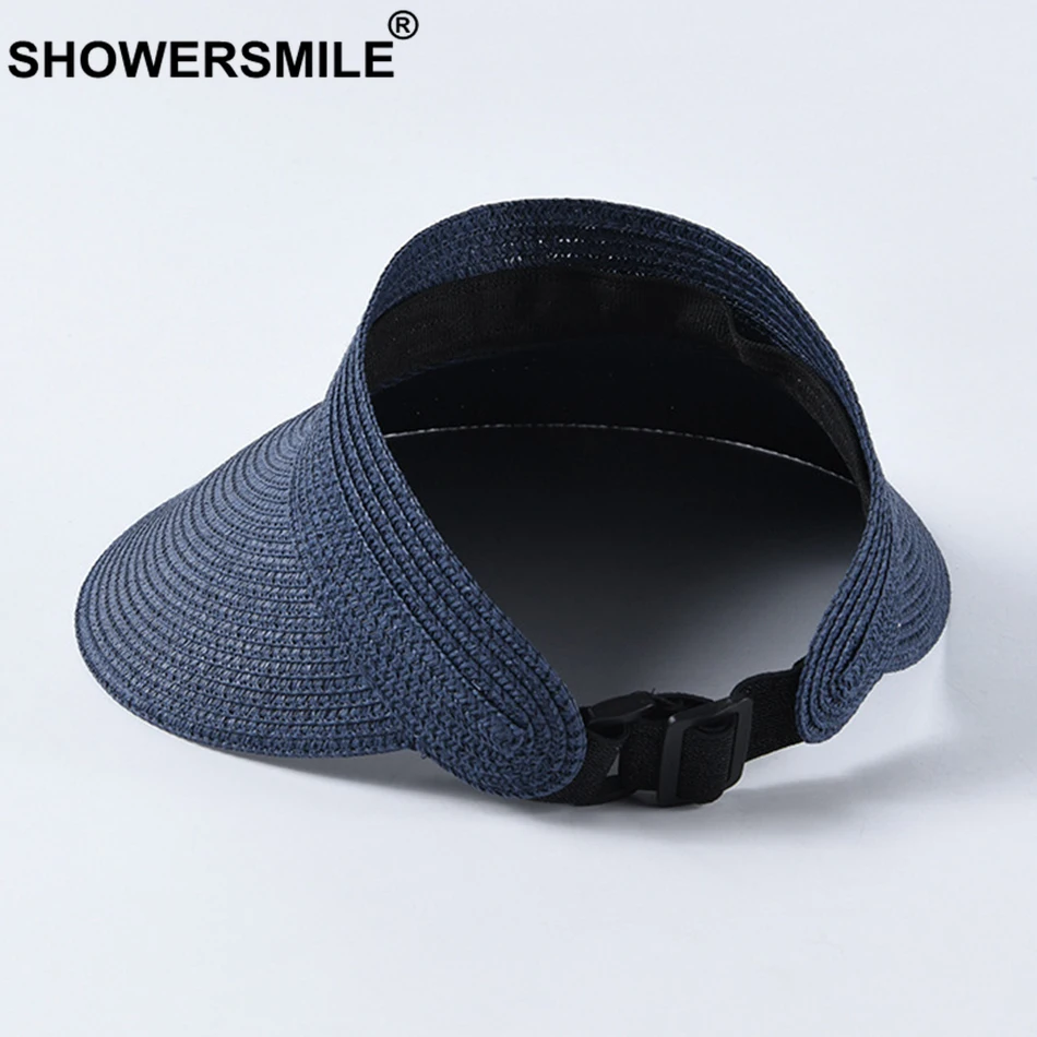 SHOWERSMILE соломенный козырек женская бежевая Кепка с широкими полями кепка для