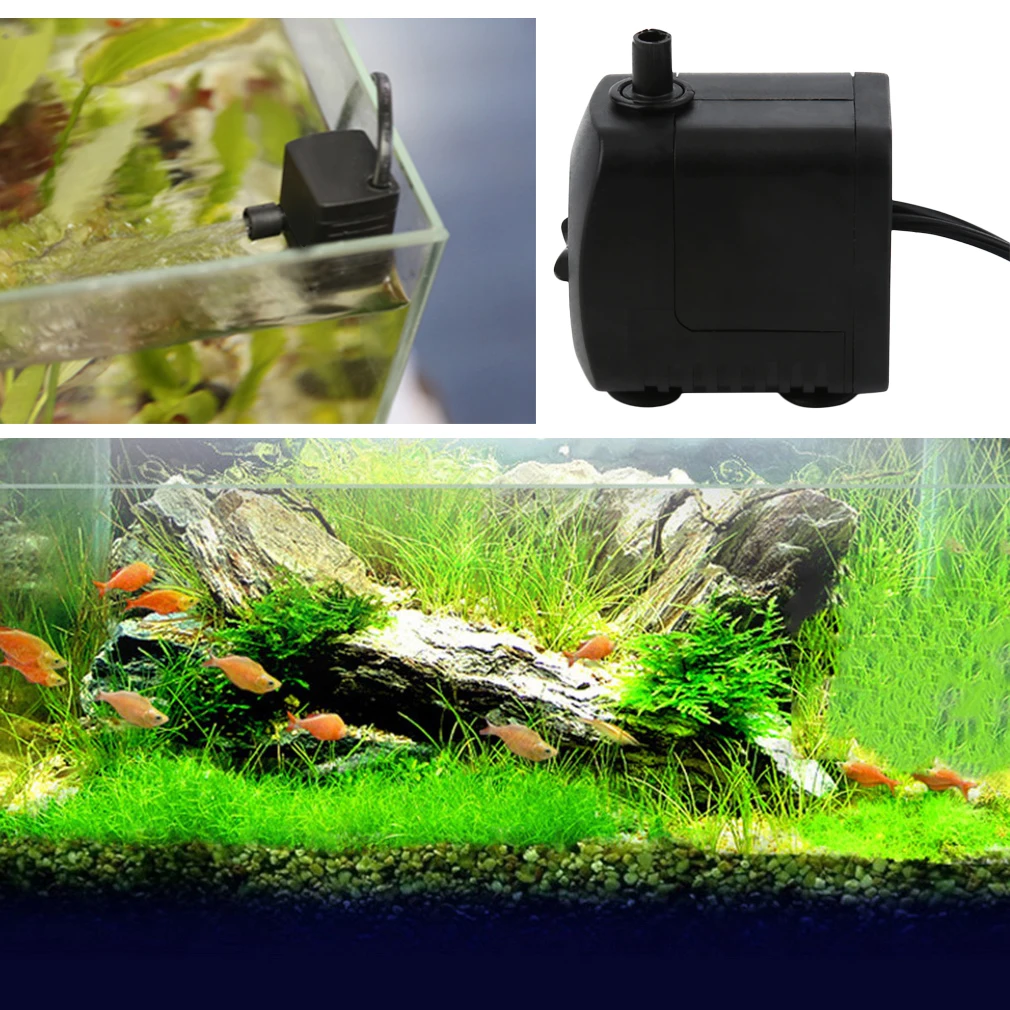 Submersible Water Pump 15W 800L/H AC 220-240V Hydroponic for Fountain Fish Pond Tank Aquarium Decoration US EU UK Plug 2017 New
