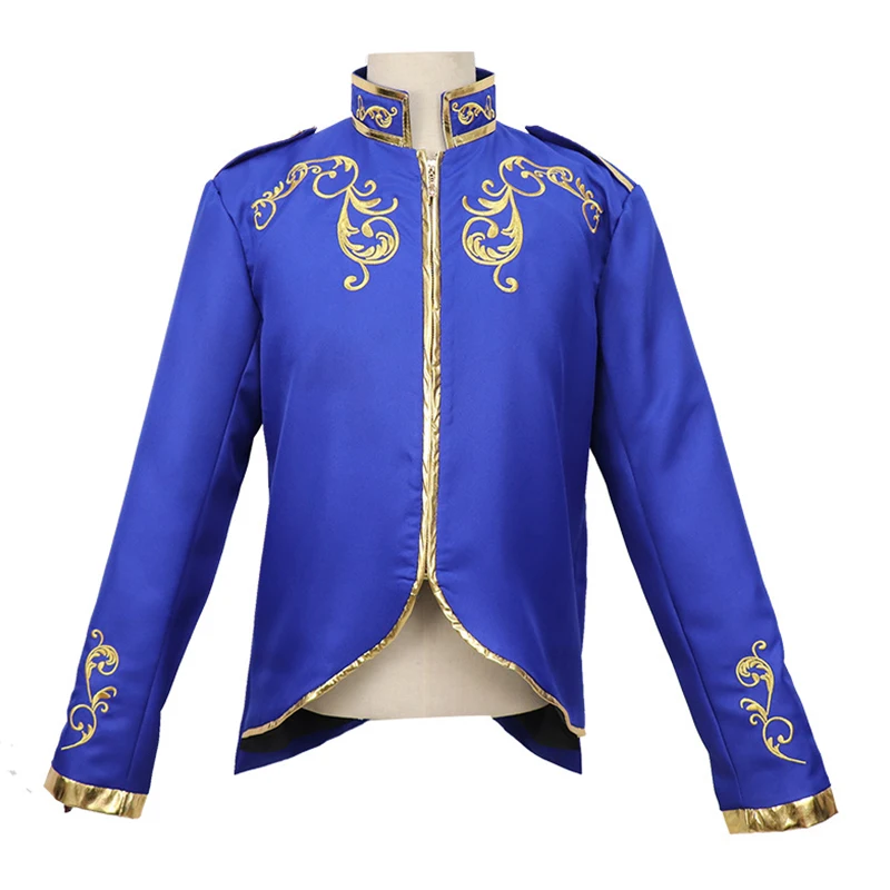 

Retro Vintage ancient Court royal Coat togae Men Suits Fashion Gothic medieval Cloth Uniform Top Suits Cosplay Costume