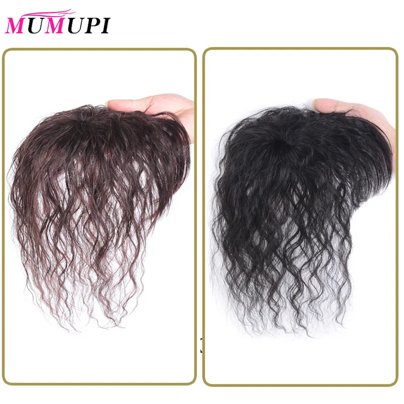 

MUMUPI Women High Temperature Synthetic hair Wig Clip Female Wig Corn hot Natural Colors short curly Clip Closure Hair Extension