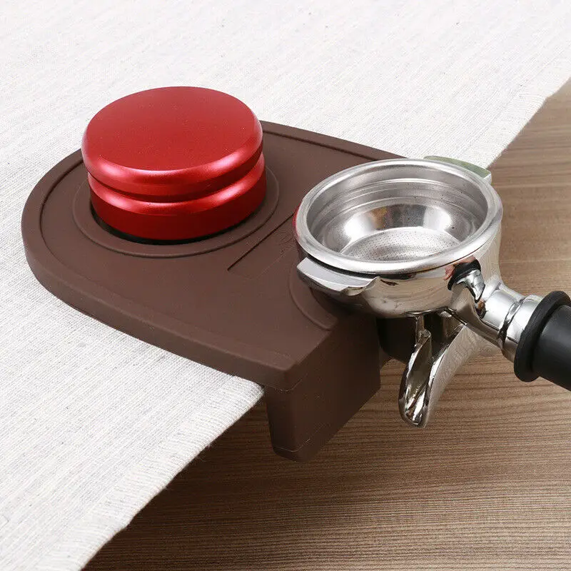 

1 Pcs Manual Coffee Espresso Latte Art Pen Tamper Holder Silicone Pad Mat Kitchen Pub Accessories coffee accessories