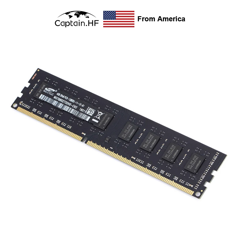 

US Captain DDR3 8GB RAM 1600MHz 1.5V Desktop PC Memory Module, 240 PIN, for PC