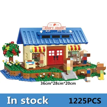 

1225PCS MOC Building model The Animal Crossing Forest House Model Assembly Bricks Building Blocks Kids DIY Toys Christmas Gift