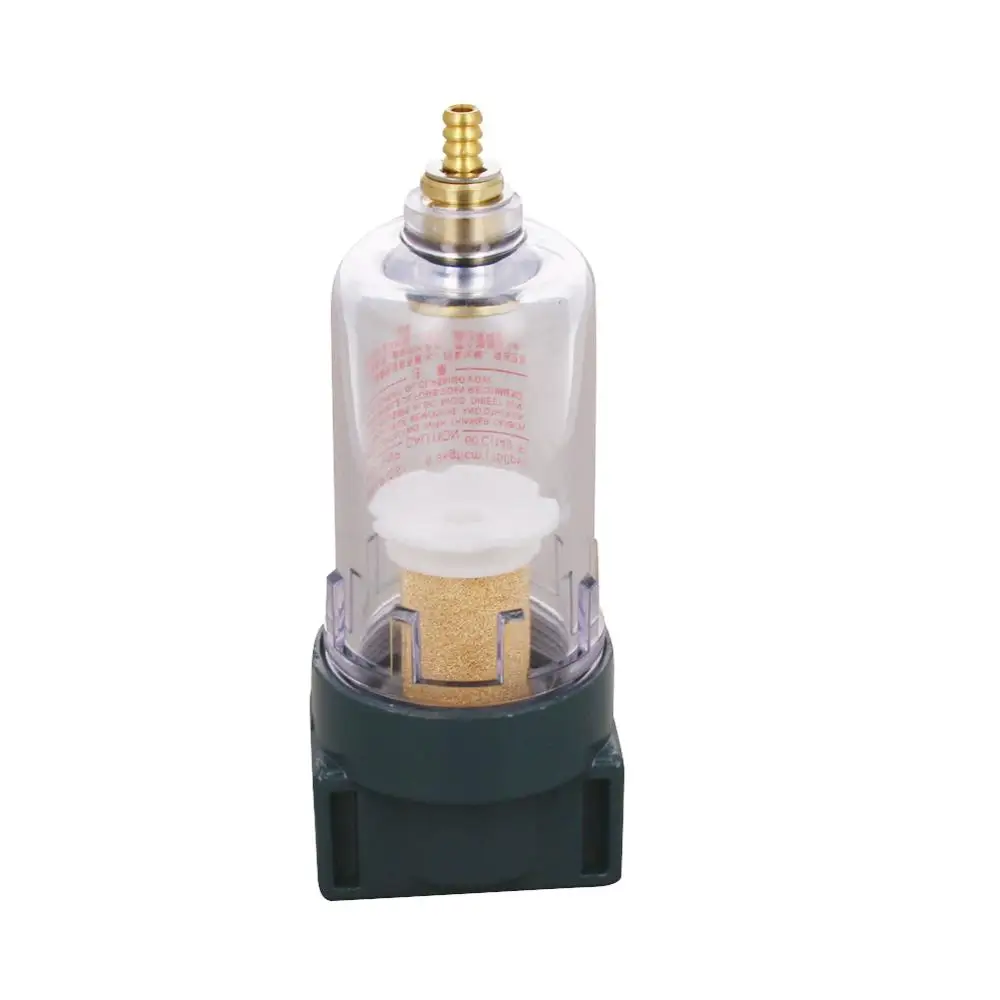 

G1/4 Pneumatic Filter Air Treatment Capacity 60cc Caliber 12.7mm Metal Regulator Pressure Reducing Valve Oil-Water Separation